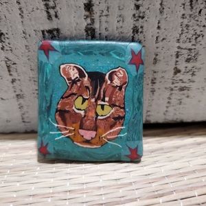 Cat w/ Stars Pin